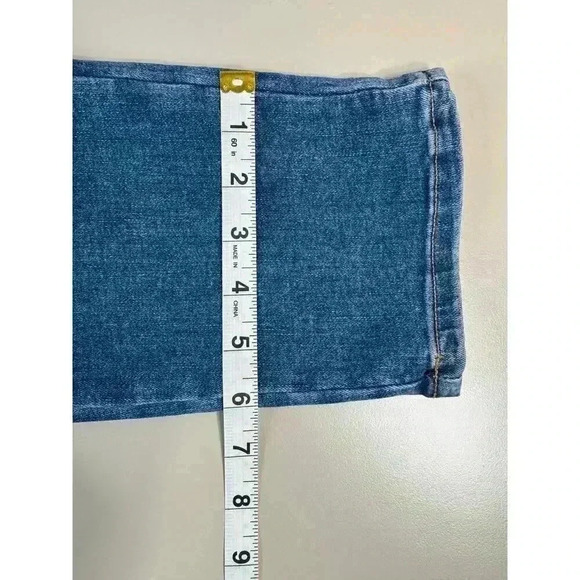 Universal Standard Women’s Seine High Rise Skinny Jean 14 Long 32” True Blue - Picture 6 of 10